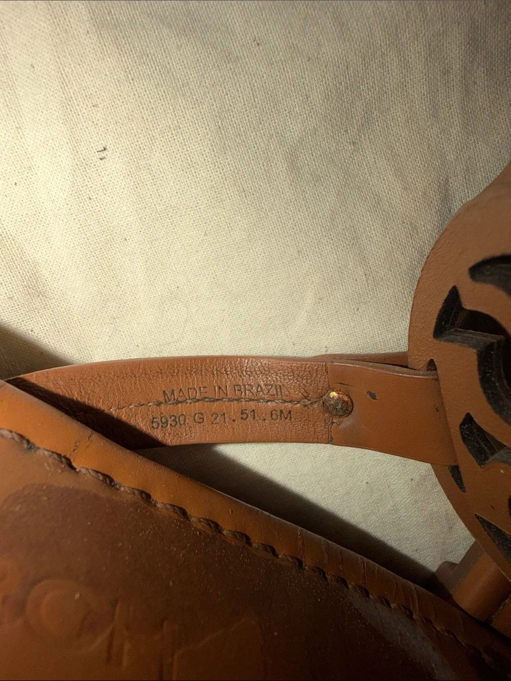 Tory Burch Leather Miller Sandals